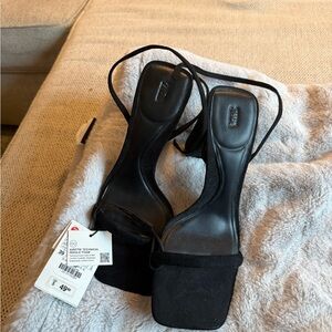 Zara Elegant Black Heels